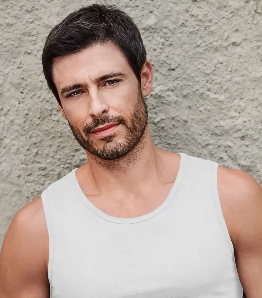 Tricou bărbătesc - Decolteu rotund clasic