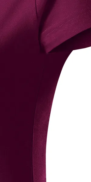 Tricou simplu pentru femei - Tăiați cu cusături laterale