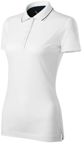Polo elegant mercerizat pentru femei - Tricou polo interesant pentru femei, potrivit pentru fiecare zi
