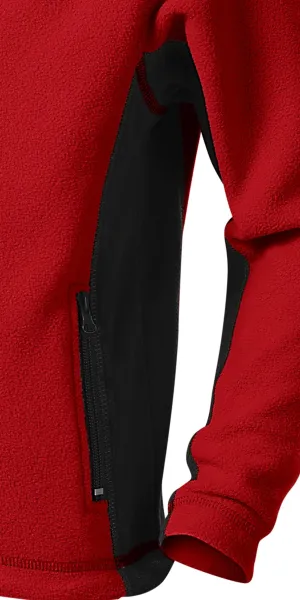 Geacă contrastantă din lână pentru copii - Detalii contrastante întunecate