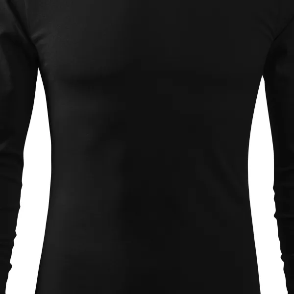 Tricou bărbătesc cu mânecă lungă - Croiala usor mulata