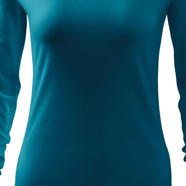 Tricou ajustat pentru femei, decolteu în V - Croiala usor conica