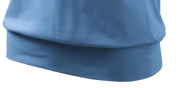 Tricou la modă pentru femei - Tivul inferior lat al cămășii