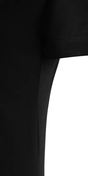 Tricou clasic pentru femei - Tăiați cu cusături laterale