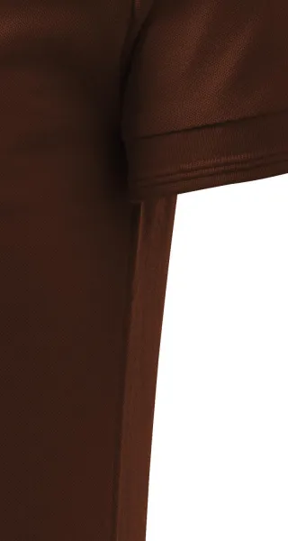 Polo tricou bărbătesc - Tăiați cu cusături laterale