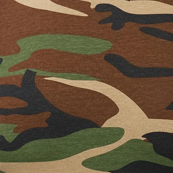 Tricou de camuflaj - 100% bumbac pentru confort maxim
