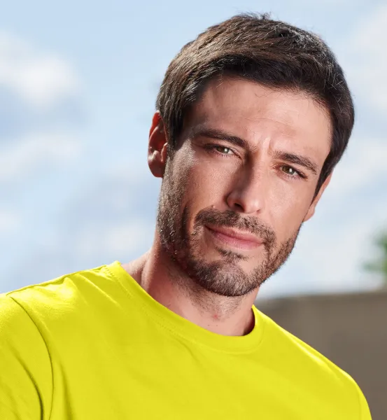 Tricou simplu pentru bărbați - Decolteu rotund clasic