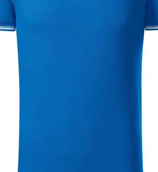 Tricou bărbătesc cu detalii contrastante - Croiala usor conica