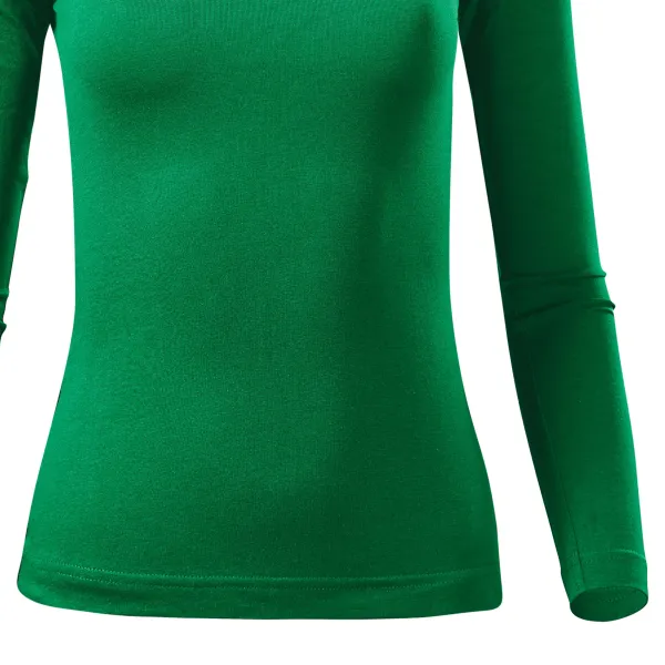 Tricou de damă cu mâneci lungi - Croiala usor mulata