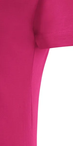 Tricou clasic pentru femei - Tăiați cu cusături laterale