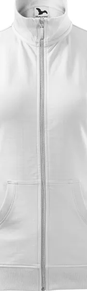 Hanorac de damă fără glugă - Fermoar metalic