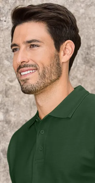 Polo tricou bărbătesc - Închidere cu 3 nasturi