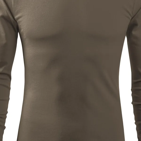 Tricou bărbătesc cu mânecă lungă - Croiala usor mulata