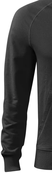 Hanorac bărbătesc contrastant cu glugă - Mâneci lungi clasice