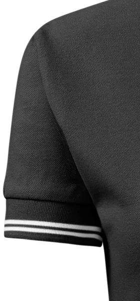 Polo de dama cu contrast - Mâneci scurte clasice