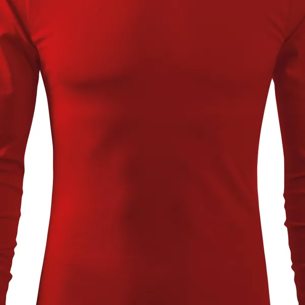 Tricou bărbătesc cu mânecă lungă - Croiala usor mulata