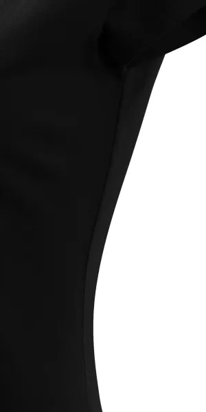 Tricou de damă cu mâneci foarte scurte - Tăiați cu cusături laterale
