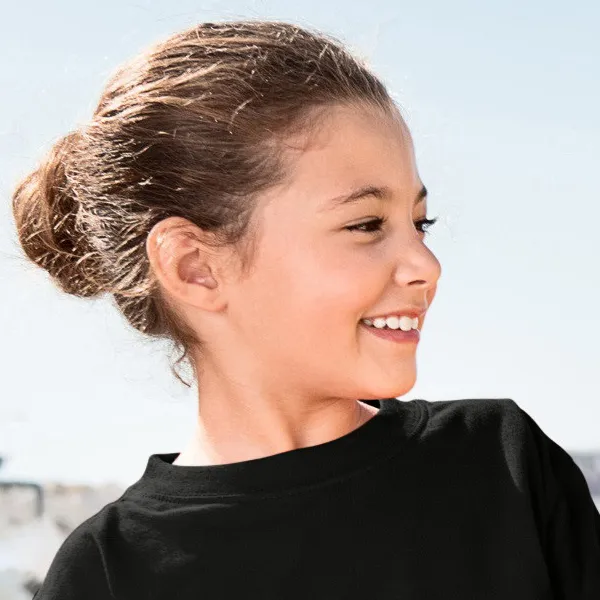 Tricou clasic pentru copii - Decolteu rotund clasic