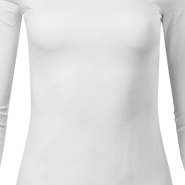 Tricou de damă cu mâneci lungi - Croiala usor mulata