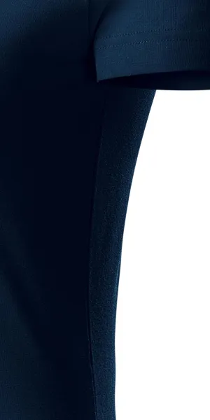 Tricou de bumbac organic pentru femei - Tăiați cu cusături laterale