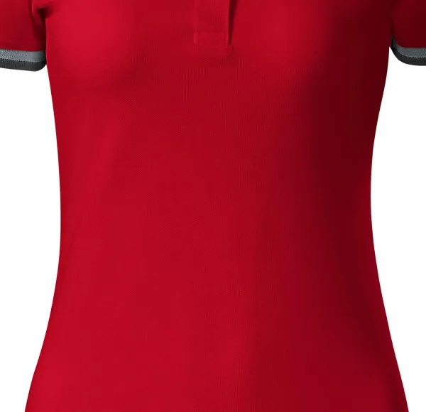 Rochie de damă cu guler sus - Tăietură ușor conică