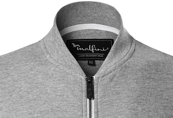 Hanorac de damă cu buzunare ascunse - Guler bomber