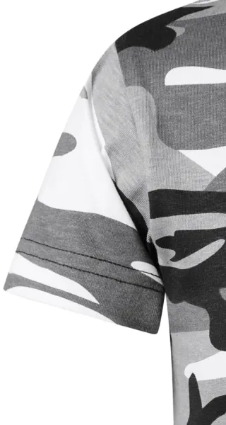 Tricou de camuflaj pentru copii - Mâneci scurte clasice