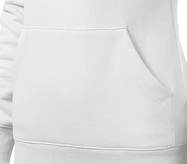 Hanorac de damă cu glugă fără fermoar - Pungă tip cangur