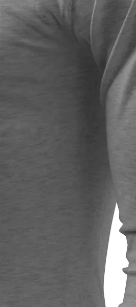 Tricou bărbătesc cu mânecă lungă - Tăiați cu cusături laterale