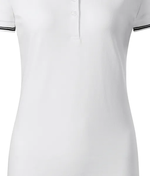 Polo pentru femei cu mâneci scurte - Croială conică, potrivită
