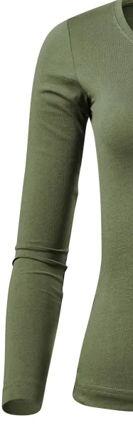 Tricou de damă cu mâneci lungi - Mâneci lungi clasice