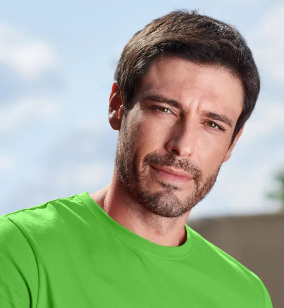 Tricou simplu pentru bărbați - Decolteu rotund clasic