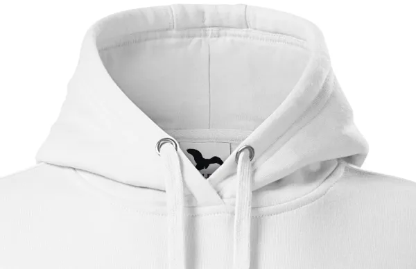 Hanorac de damă cu glugă fără fermoar - Glugă cu șnururi de strângere