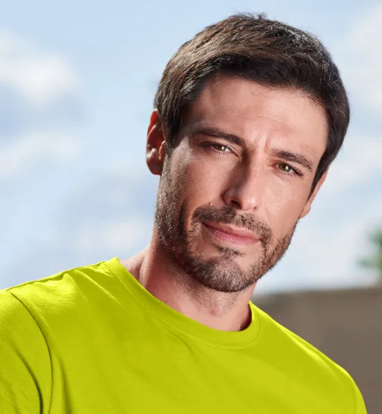 Tricou simplu pentru bărbați - Decolteu rotund clasic