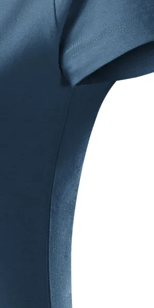 Tricou simplu pentru femei - Tăiați cu cusături laterale