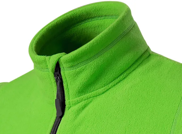 Vesta contrastantă - Guler ridicat pentru protecție împotriva frigului la nivelul gâtului