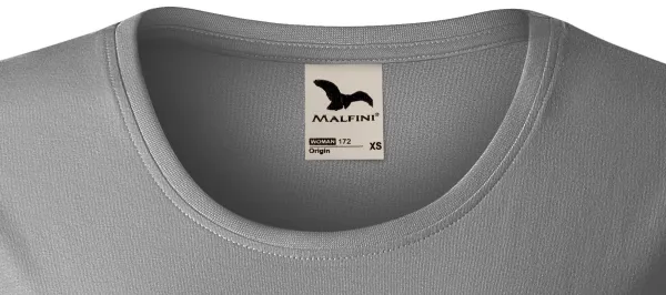 Tricou de bumbac organic pentru femei - Decolteu rotund clasic