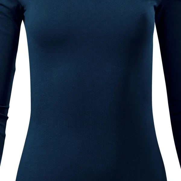 Tricou de damă cu mâneci lungi - Croiala usor mulata