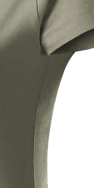 Tricou simplu pentru femei - Tăiați cu cusături laterale