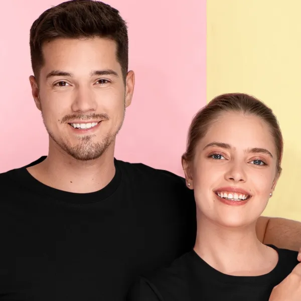 Tricou ușor cu mâneci scurte - Decolteu rotund clasic