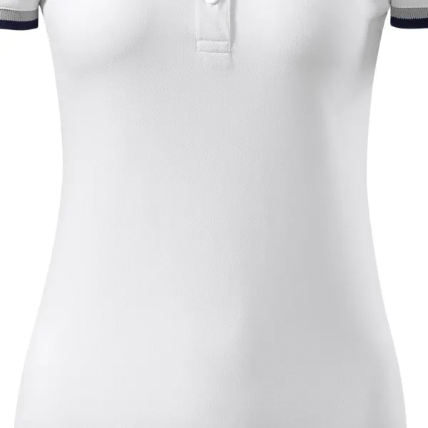 Polo pentru femei cu guler ridicat - Tăietură ușor conică