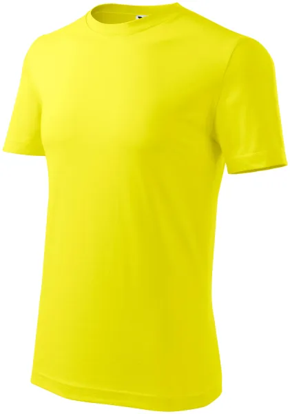Tricou clasic pentru bărbați - Tricou bărbătesc din bumbac în principal pentru vară
