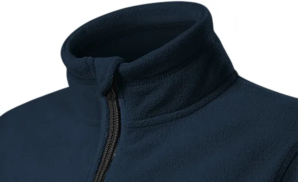 Geacă contrastantă din lână pentru copii - Guler ridicat pentru protecție împotriva frigului la nivelul gâtului