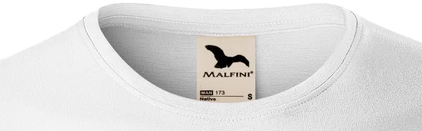 Tricou bărbătesc, din bumbac organic texturat - Decolteu rotund clasic