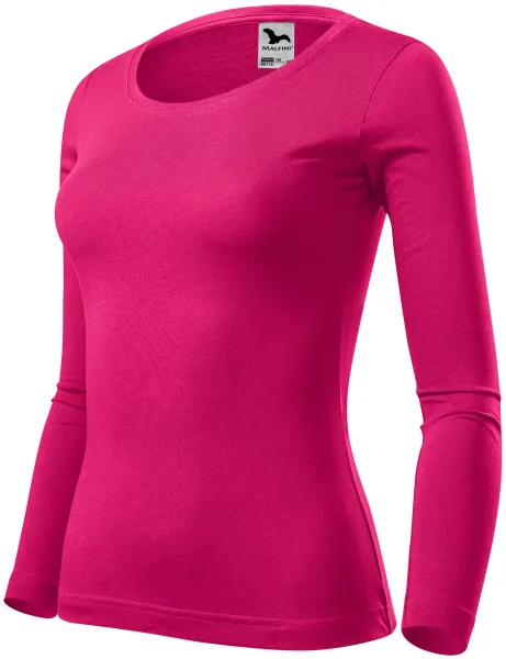 Tricou de damă cu mâneci lungi - Tricou de dama din bumbac pentru fiecare zi