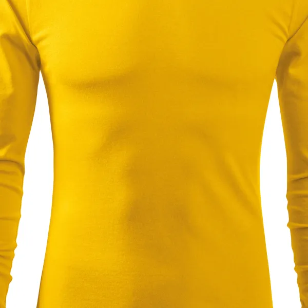 Tricou bărbătesc cu mânecă lungă - Croiala usor mulata