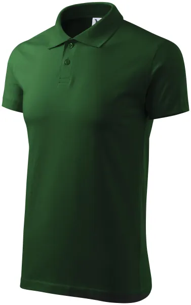 Polo simplu pentru bărbați - Tricou polo bărbătesc din bumbac