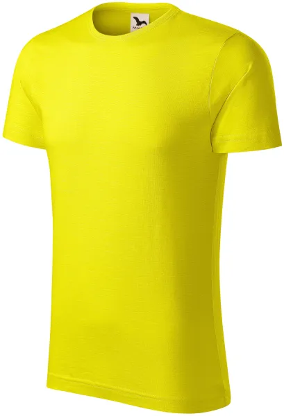 Tricou bărbătesc, din bumbac organic texturat - Tricou de zi cu zi pentru bărbați