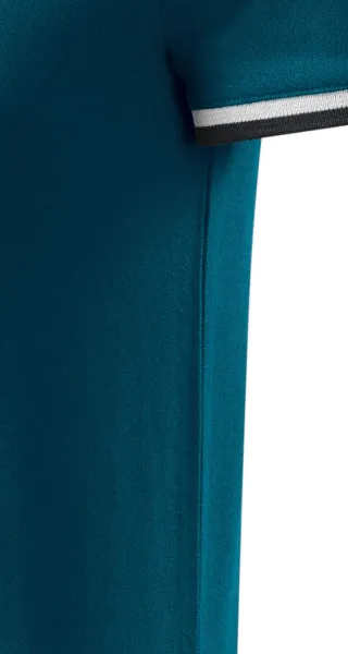 Polo bărbătesc cu guler ridicat - Croială cu cusături laterale