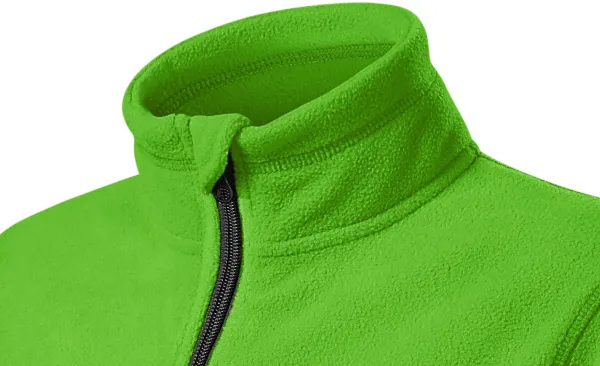 Geacă contrastantă din lână pentru copii - Guler ridicat pentru protecție împotriva frigului la nivelul gâtului